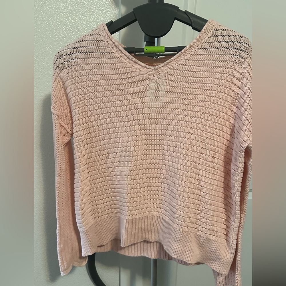 Women's Pink Knit Sweater